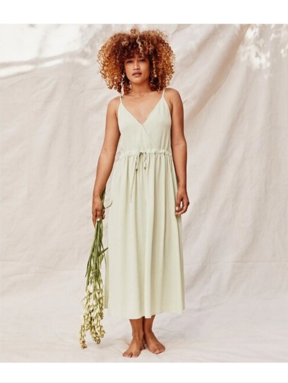 Christy Dawn Honeydew Gingham Lincoln Dress